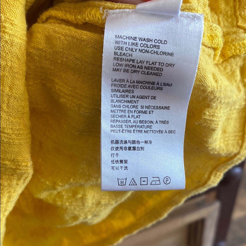 Free People Yellow Ruffled Crop Top - Picture 10 of 15